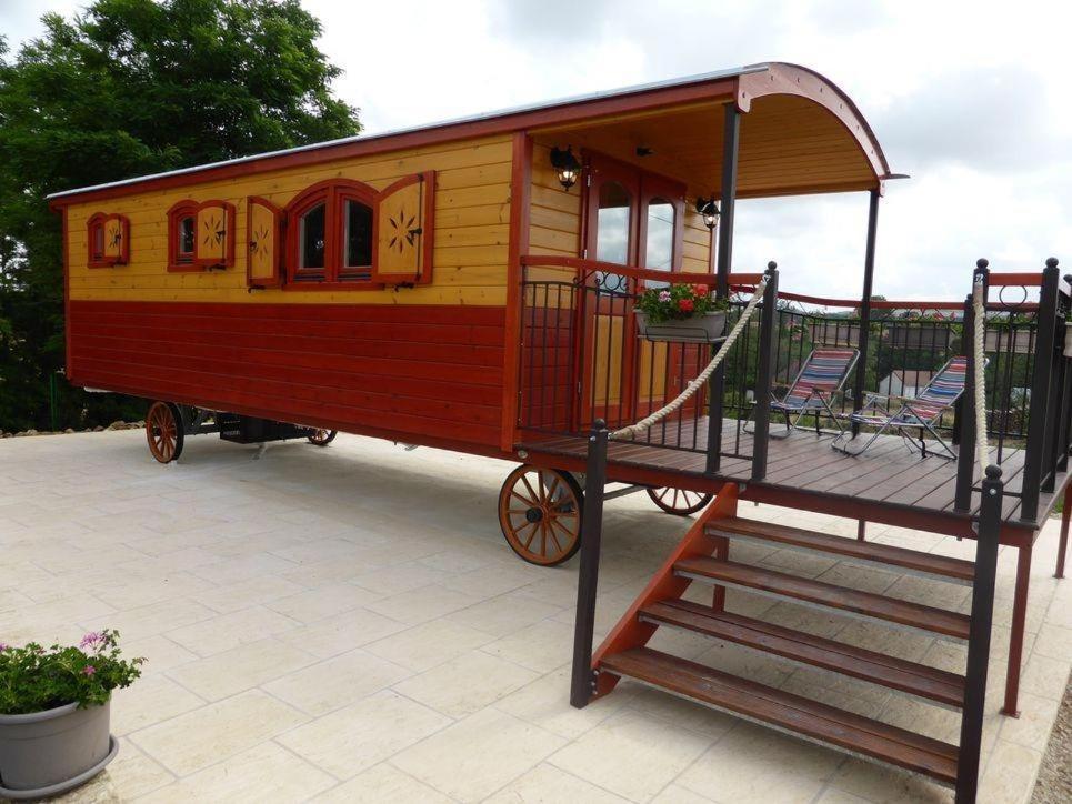 La Roulotte De Bourgogne Villa Brianny Ngoại thất bức ảnh