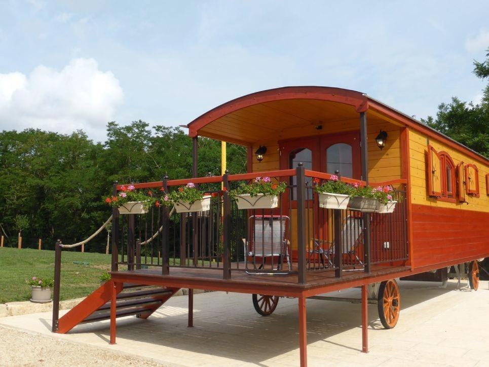 La Roulotte De Bourgogne Villa Brianny Ngoại thất bức ảnh
